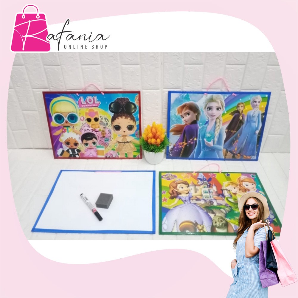 

Papan Tulis Triplek Putih Untuk Anak Ukuran 30x40cm