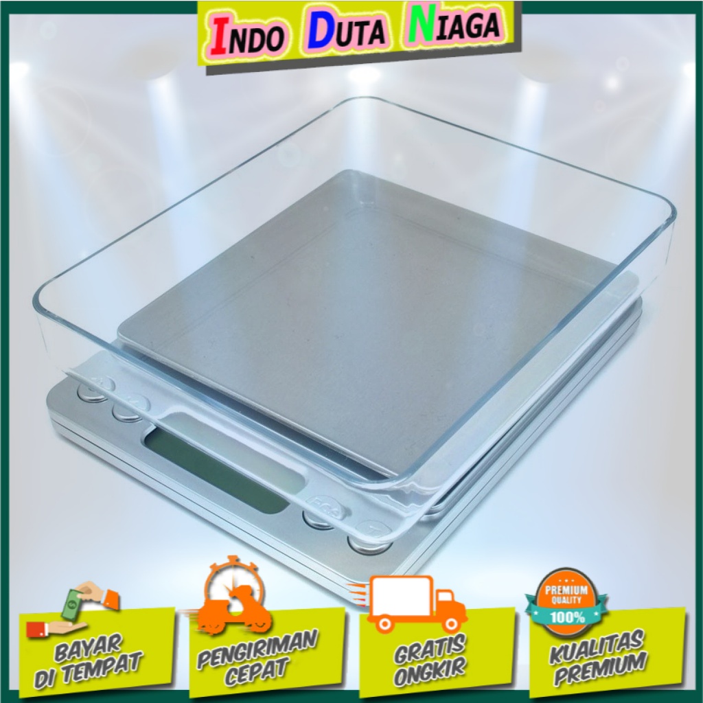 Taffware Digipounds Timbangan Mini Digital Scale 1kg 0.1g - i2000