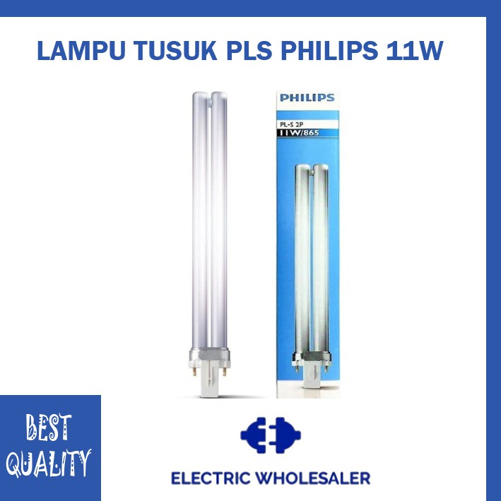 LAMPU TUSUK PHILIPS PLS 11W WW