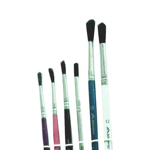 

Shining Kuas Lukis Flat / Paint Brush / Kuas Gambar Flat/ Kuas Lukis Pipih 251-B6 isi 6 pc