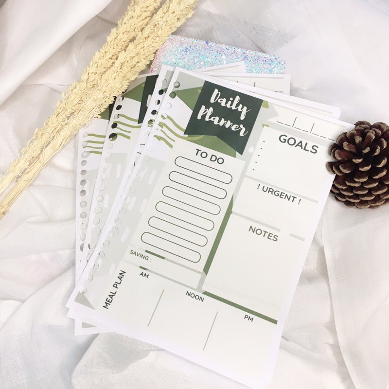 

KERTAS PLANNER LOOSE LEAF UKURAN A5 ISI 25 LEMBAR