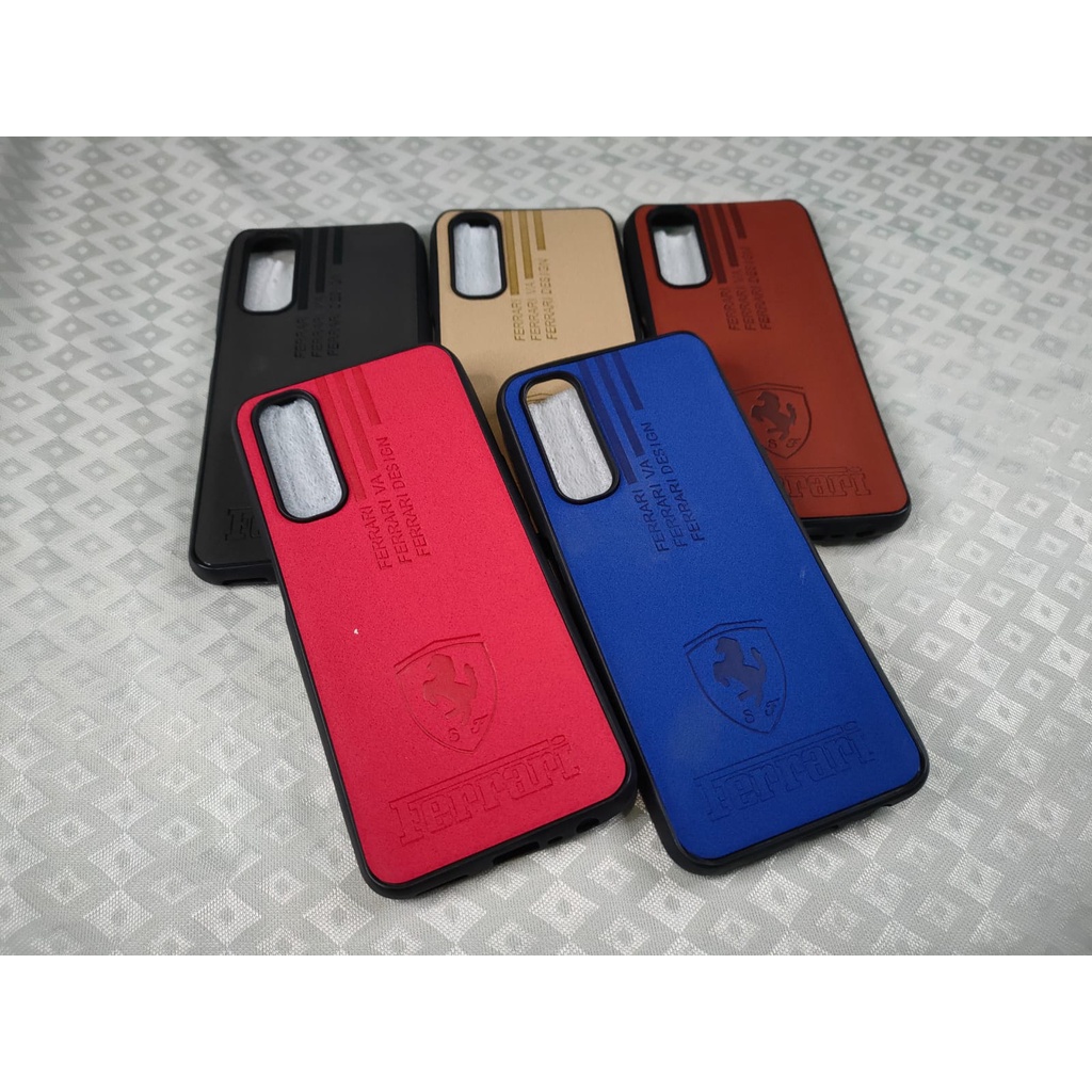 CASE KARAKTER FERRARI KULIT REALME 7 PRO