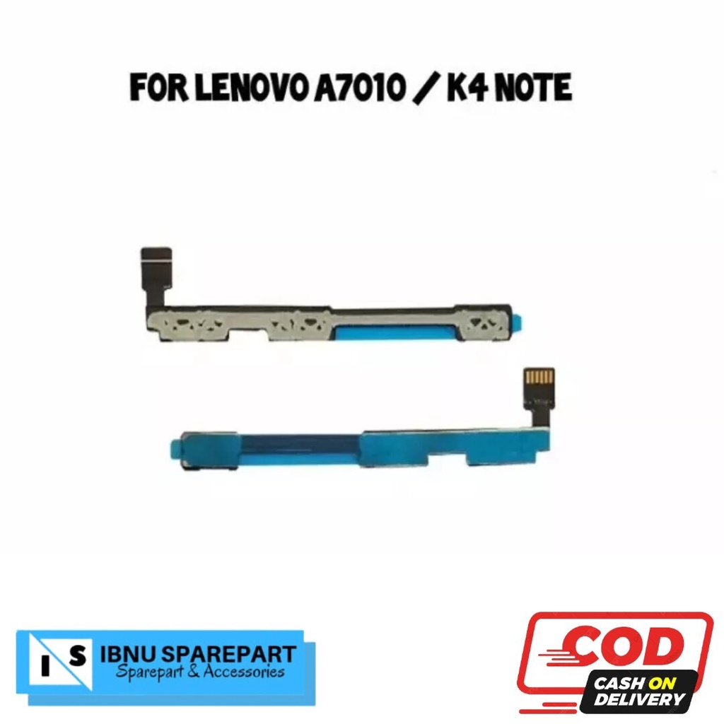 FLEXIBLE FLEKSIBEL FLEXIBEL ON OFF VOLUME LENOVO K4 NOTE A7010 ORIGINAL