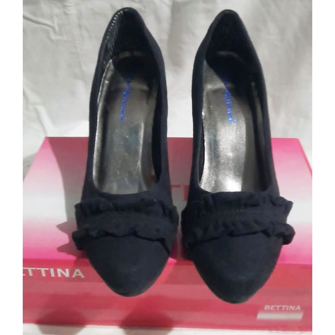 Sepatu High heels hak tinggi 7 cm BETTINA original size 38