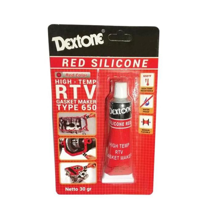 

Lem Silicone High Temp Gasket Dextone Lem Seal Red Merah Suhu Panas Efgad774 Murah