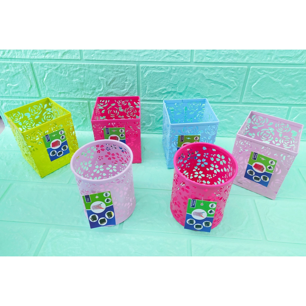 

COD Joy Mart Pensil Stand Kaleng Bunga - MOTIF BUNGA - PEN STAND - PEN HOLDER FANCY TEMPAT PULPEN ALAT TULIS