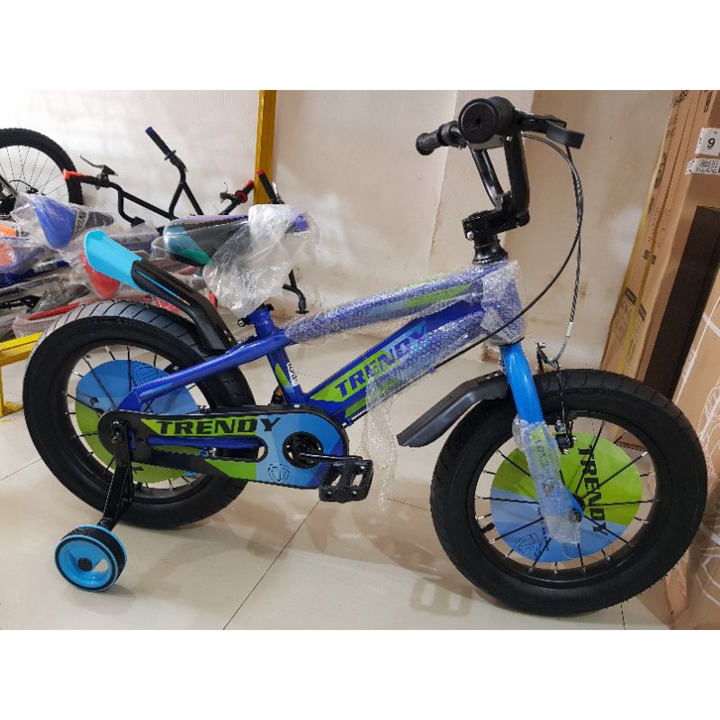 Sepeda Anak Sepeda BMX 16 INCH TRENDY ( BAN JUMBO ) warna Biru