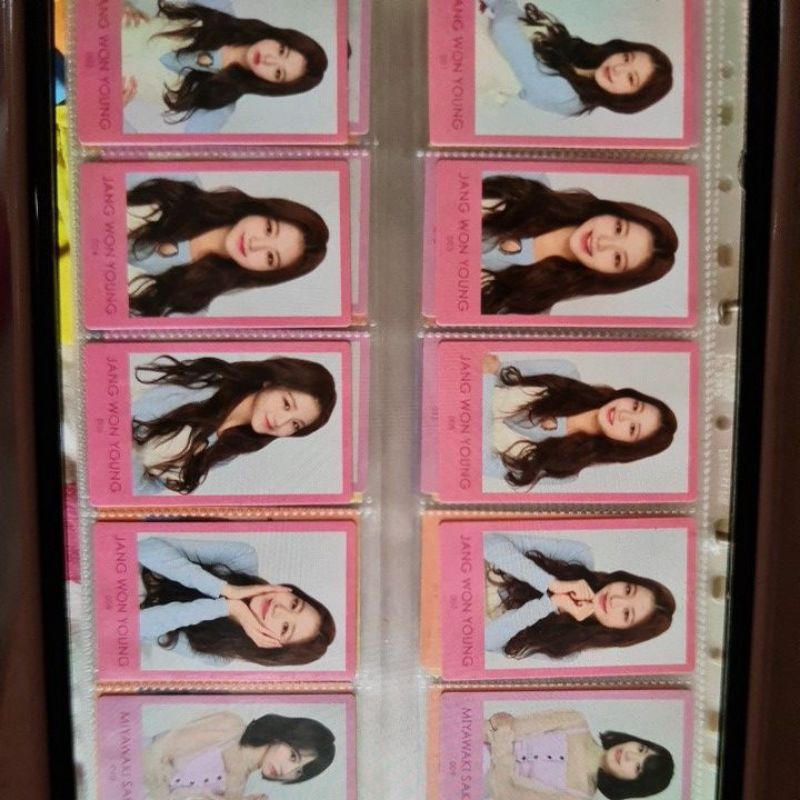 IZONE PHOTOCARD WONYOUNG SET FM PC