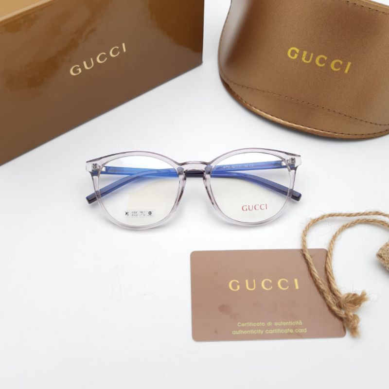 Kacamata Photocromix Antiradiasi Wanita Fashion Gucci 8255 Size 52-20-140 Termurah
