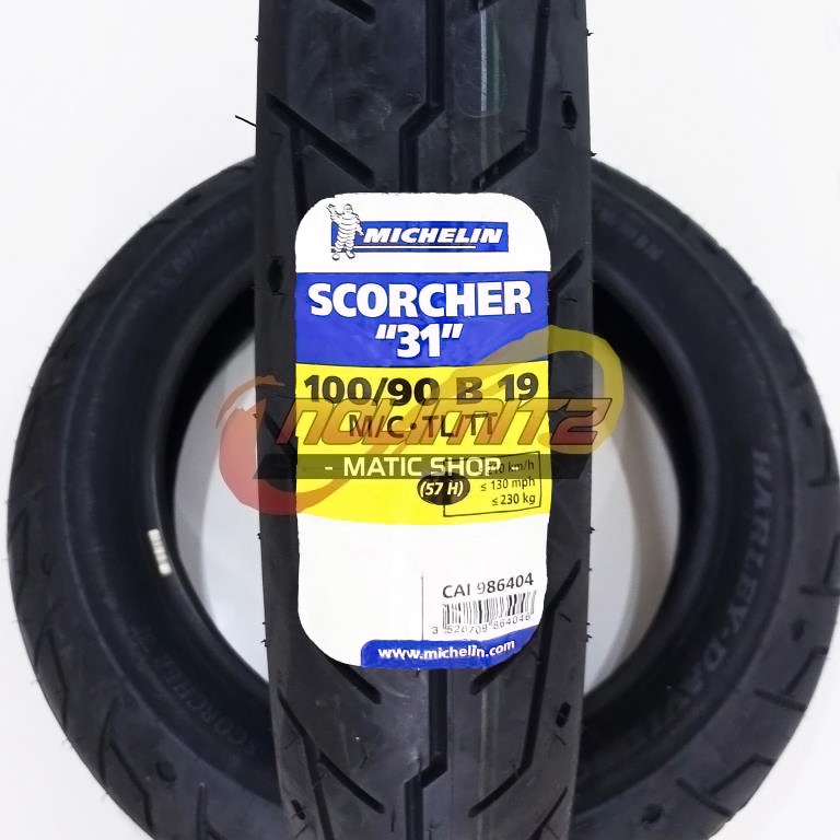 Ban Michelin Scorcher 31 100/90 - 19 Harley Davidson