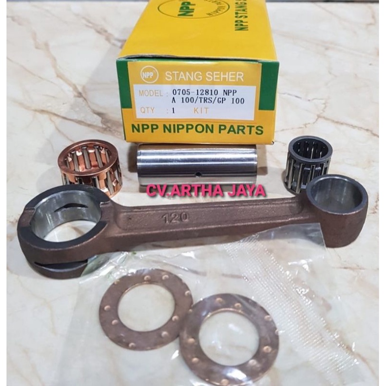 STANG PISTON SEHER CONROD KIT NPP SUZUKI  A 100 / TRS / GP 100 / A100 / GP100 / A-100 / GP-100 (0705