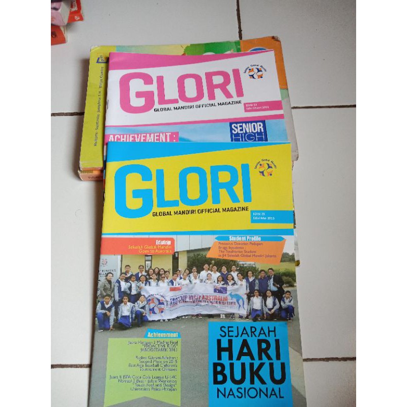 GLORI GLOBAL MANDIRI OFFICIAL MAGAZINE EDISI 25 MEI 2015