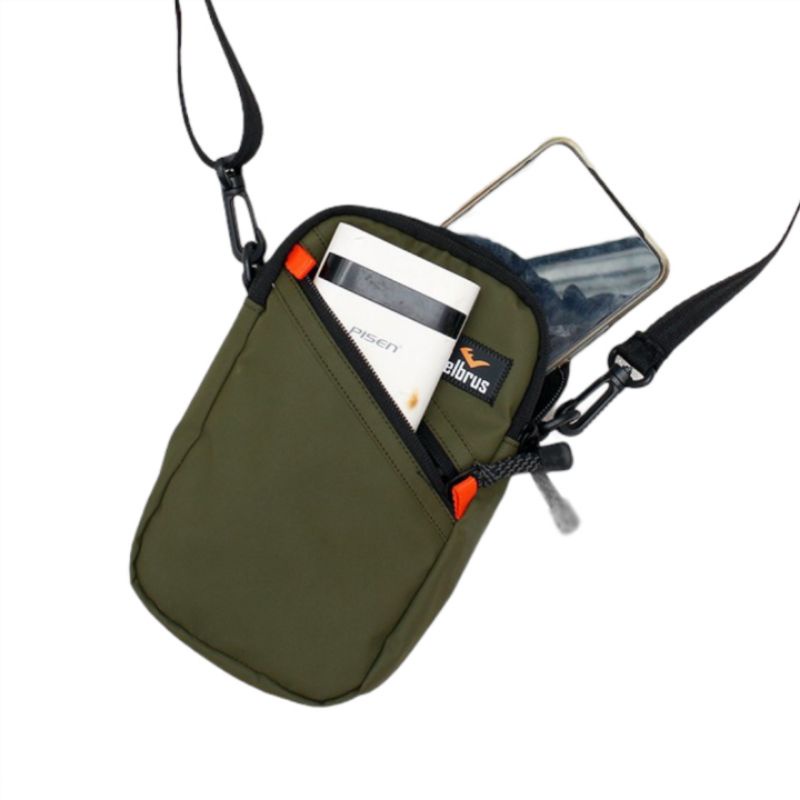 Tas HP terlaris Tactical Elbrus / Tas Sling Bag Gantung Leher Hanging Wallet