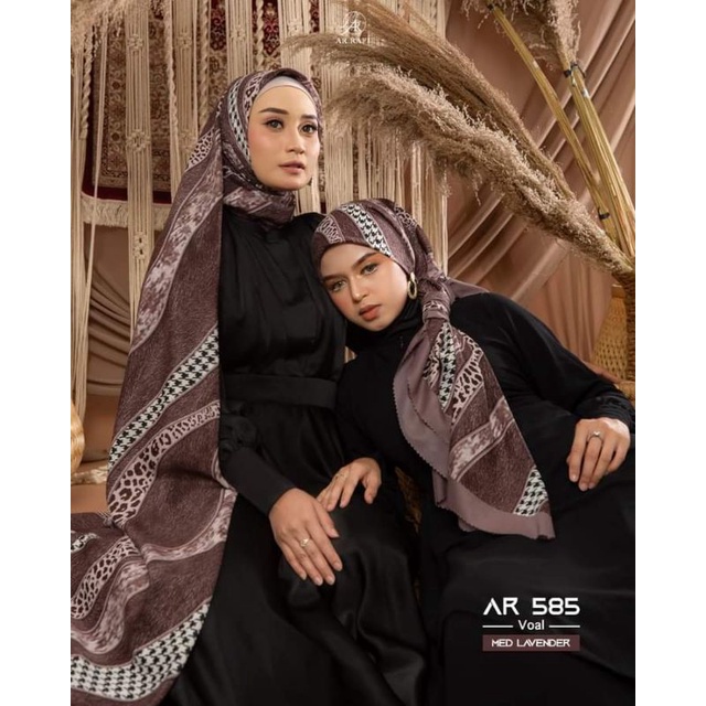 Hijab Arrafi || Hijab || AR585 || Voal || AgenHijabTayu