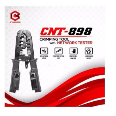 Tang crimping tool rj45 rj11 rj12 with cable tester lan rj-45 utp stp strip ht-022 ht022