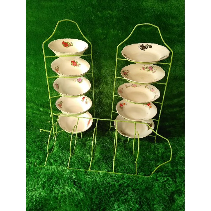 Rantangan Piring/rak hajatan/pengganti baki/Tempat piring hajatan/murah