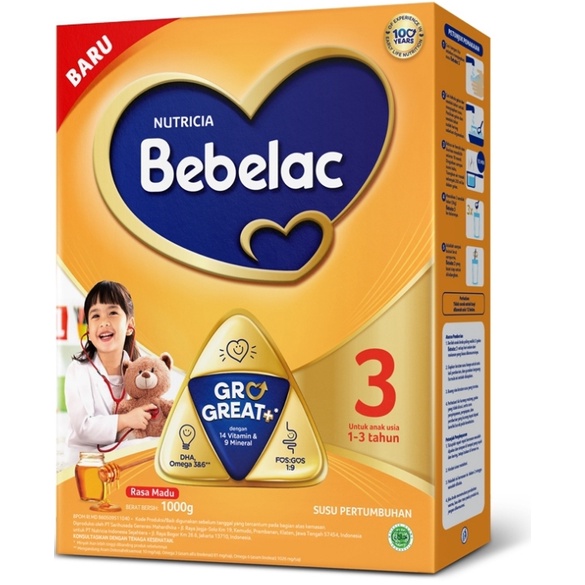 Bebelac 3 Madu 1000 gr