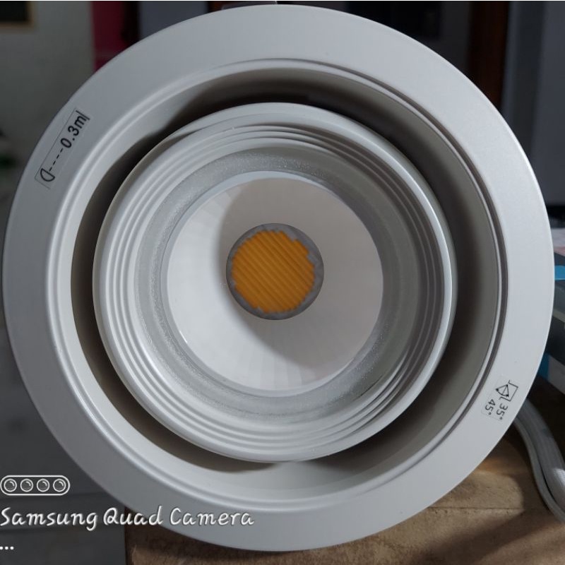 Panasonic downlight 35,3 watt warmwhite