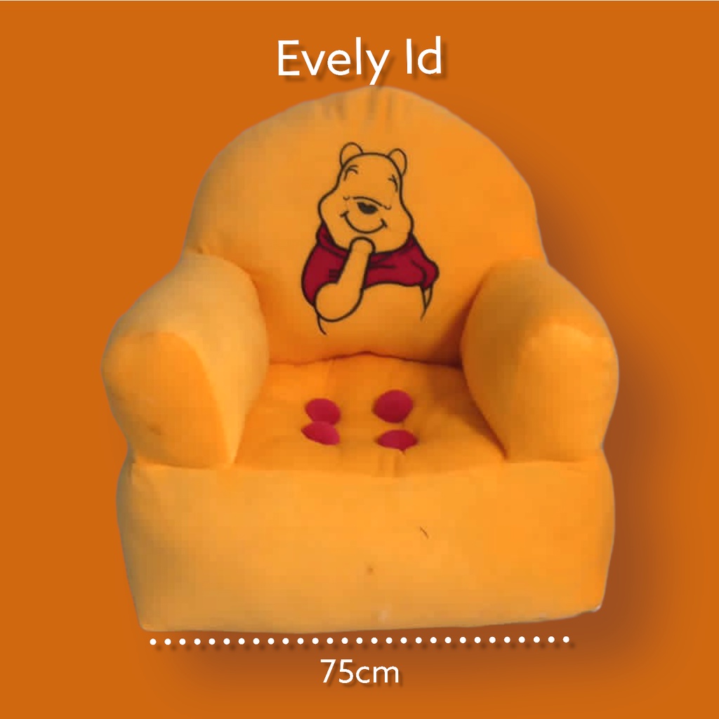 SNI BONEKA SOFA KARAKTER 75 cm Kursi kado BANTAL GULING pacar anak perempuan teman laki pria wanita    gemes import ori premium original JUMBO BESAR MINI KECIL  1 2 meter everly.id everlyid gemoy lucu