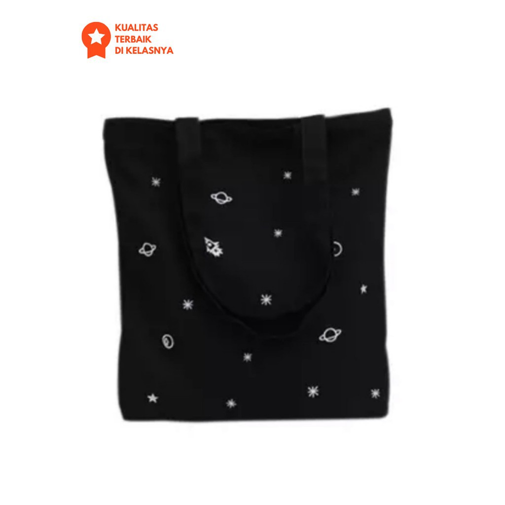 [LOKAL] POKY - Totebag (PAKAI SELETING) Tote bag GAMBAR UNIK kpop murah wanita custom motif