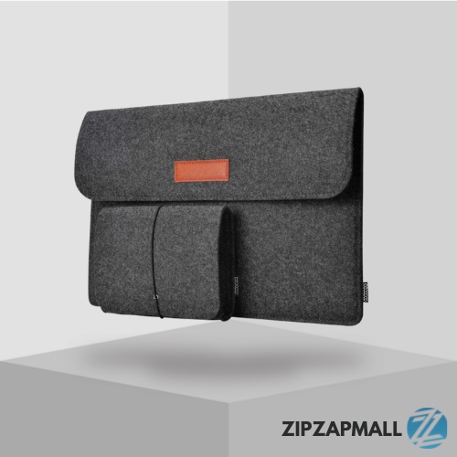 Rhodey Sleeve Case Laptop Macbook with Pouch / Softcase Case Casing Pelindung Sarung Wadah Tempat Laptop Asus VivoBook Zenbook Rog Lenovo Acer Tosiba Hp Notebook Macbook Pria Wanita 13 Inch 15 Inch Murah Original