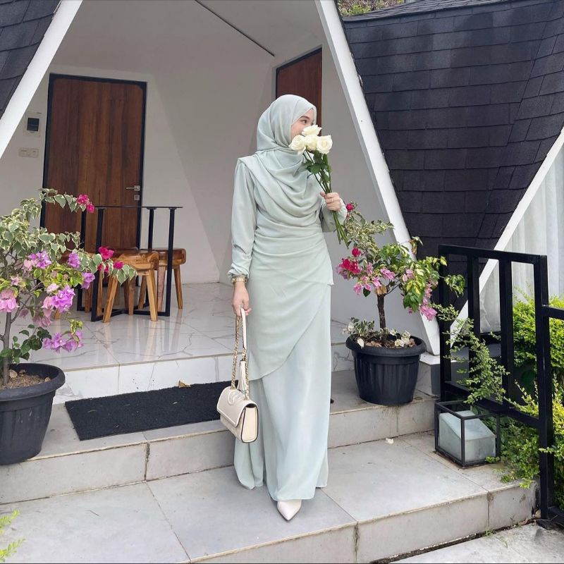 Dress Malaysia / sabiha.id / gamis malaysia / fayre dress / dress wisuda / gamis / bridesmaid / dres