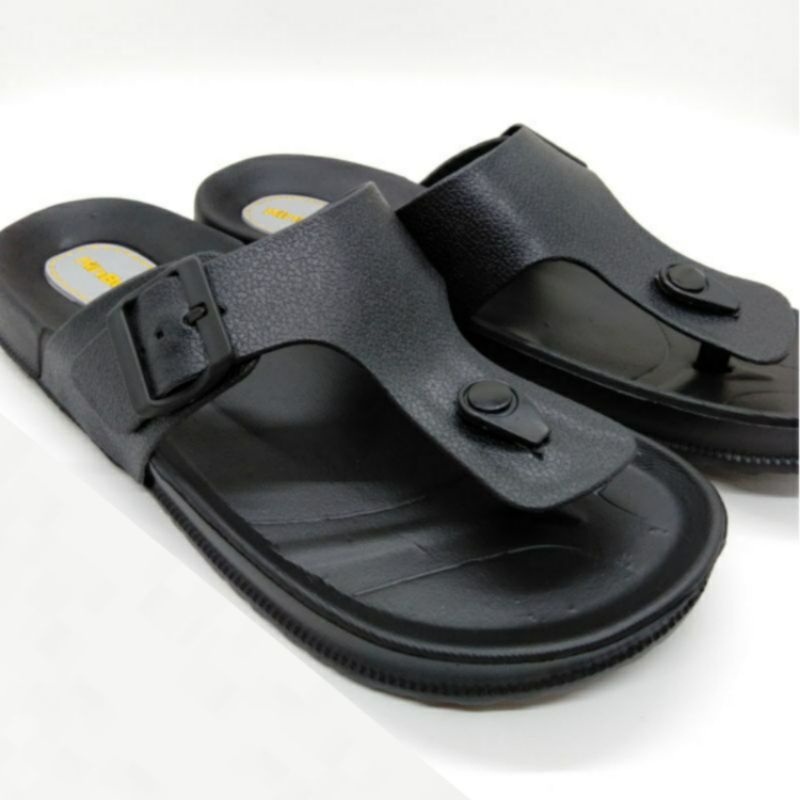 Kinbos Sandal Jepit Pria Sendal Cowok Slip On Karet Keren Ringan Anti Air Original 40-44 / A516