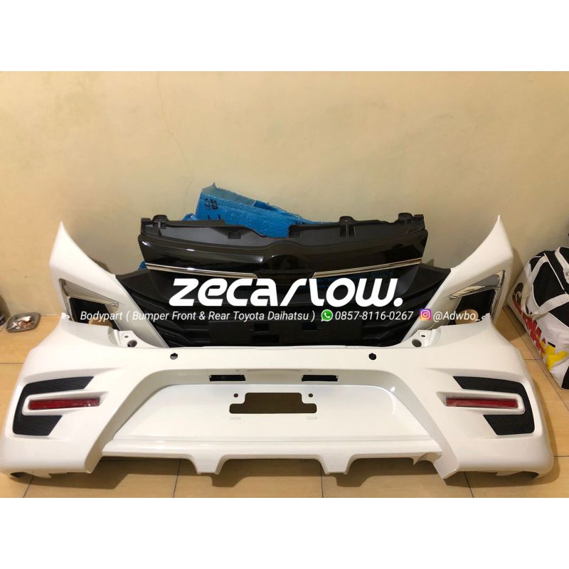 Bumper Agya 2021 Depan Belakang fullset Original Barang Baru 100%