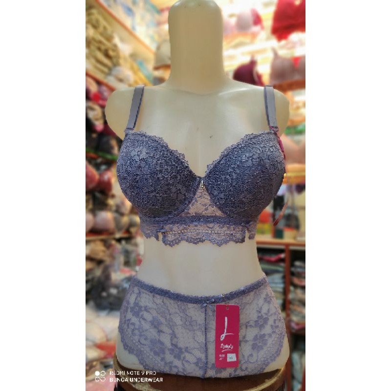 BRA SET MURAH CAKEP TERLARIS,BRA PLUS CD TRANSPARAN, 1 SET