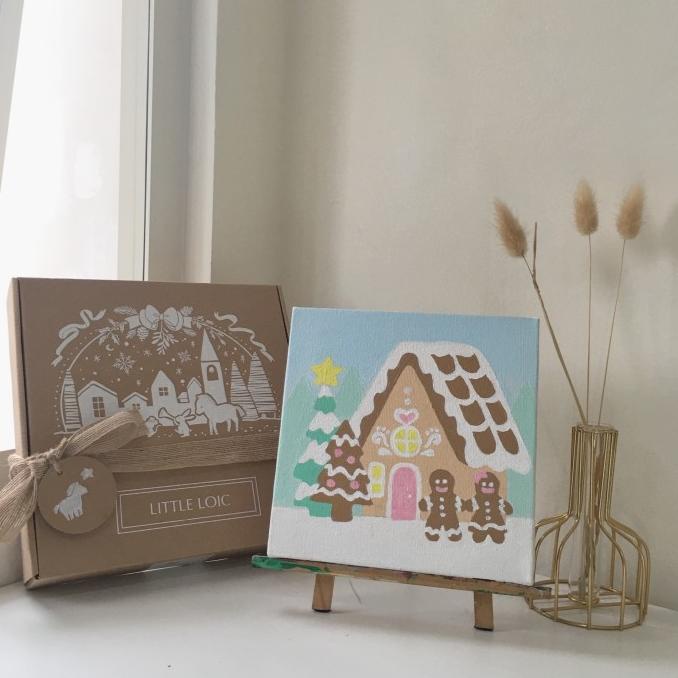 

Paint By Numbers Christmas Acrylic Gingerbread House - Little Loic Terlaris