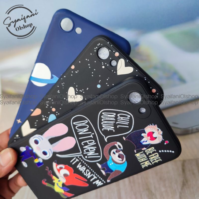 Case Vivo Y81 / Y81i / 1808 / 1803 / 1812 / V1732A Softcase Karakter