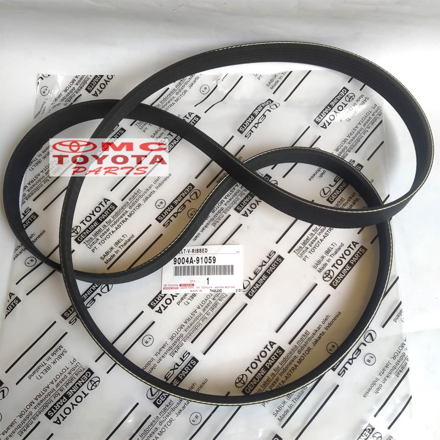 Tali Kipas (Fan/Van/V Belt) Avanza Veloz, Rush, Terios | 9004A-91059