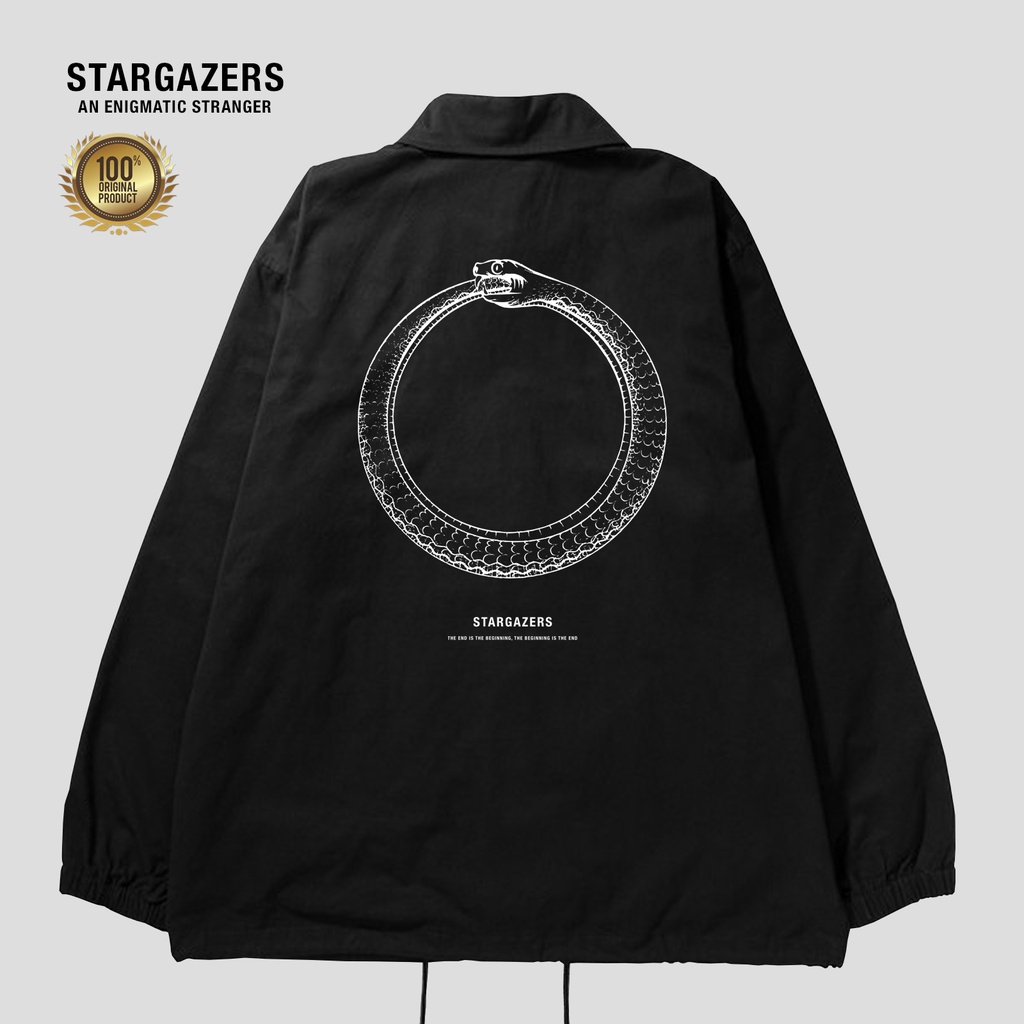 Stargazers Ouroboros Coach Jacket Black