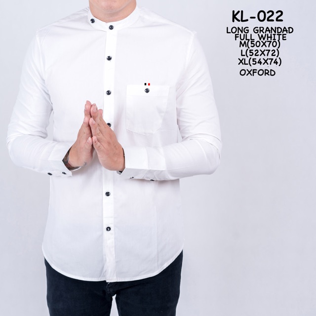 Long Grandad Full White