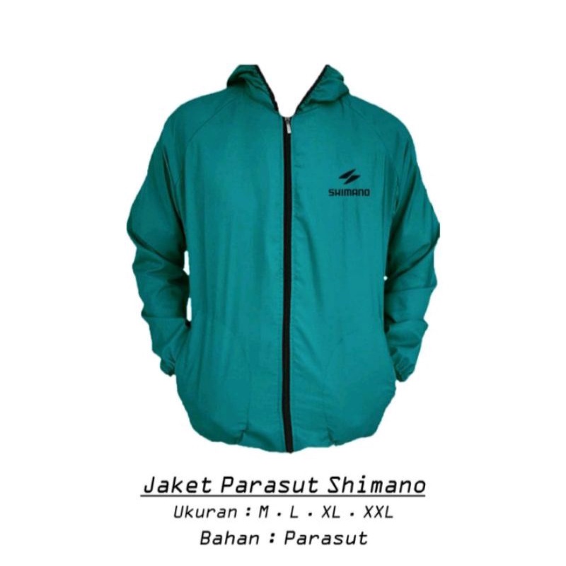 jaket parasut shimano/jaket parasut Mizuno/jaket olahraga bersepeda/joging/lari/M L XL XXL