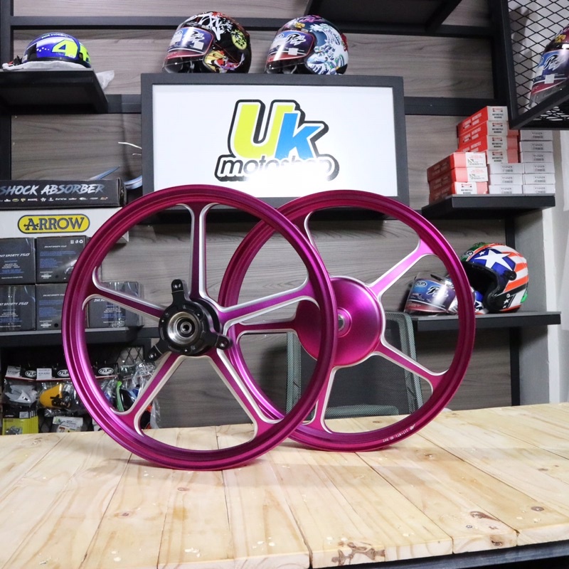 vleg aerox 17 inc fg505 forged aji racing