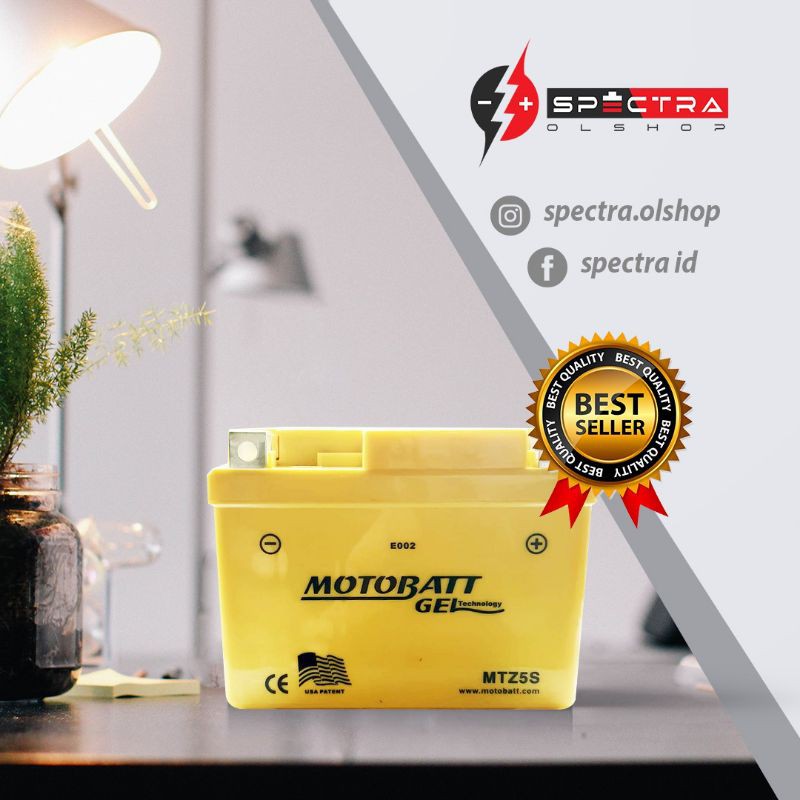 AKI MOTOR YAMAHA MIO SERIES BYSON MOTOBATT MTZ5S ORIGINAL