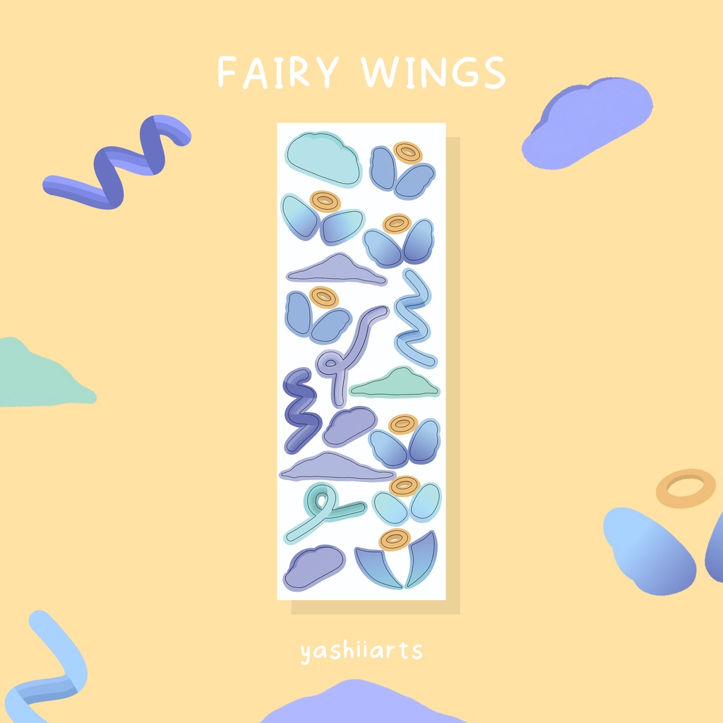 

yashiiarts - fairy wing sticker