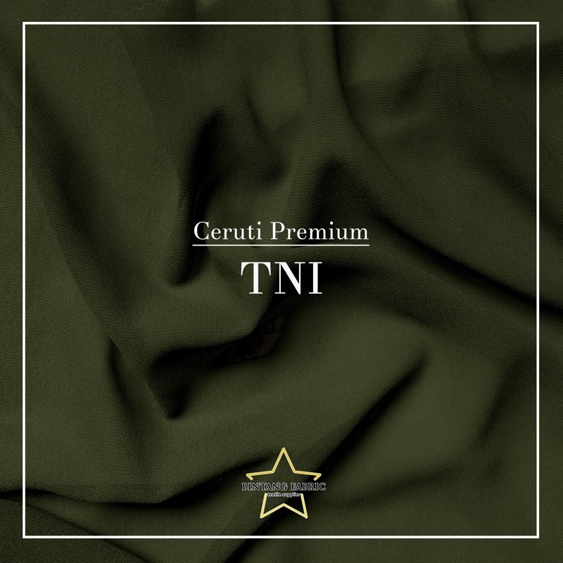 Bahan Kain Ceruti Ceruty Babydoll Premium 1 meter-TNI