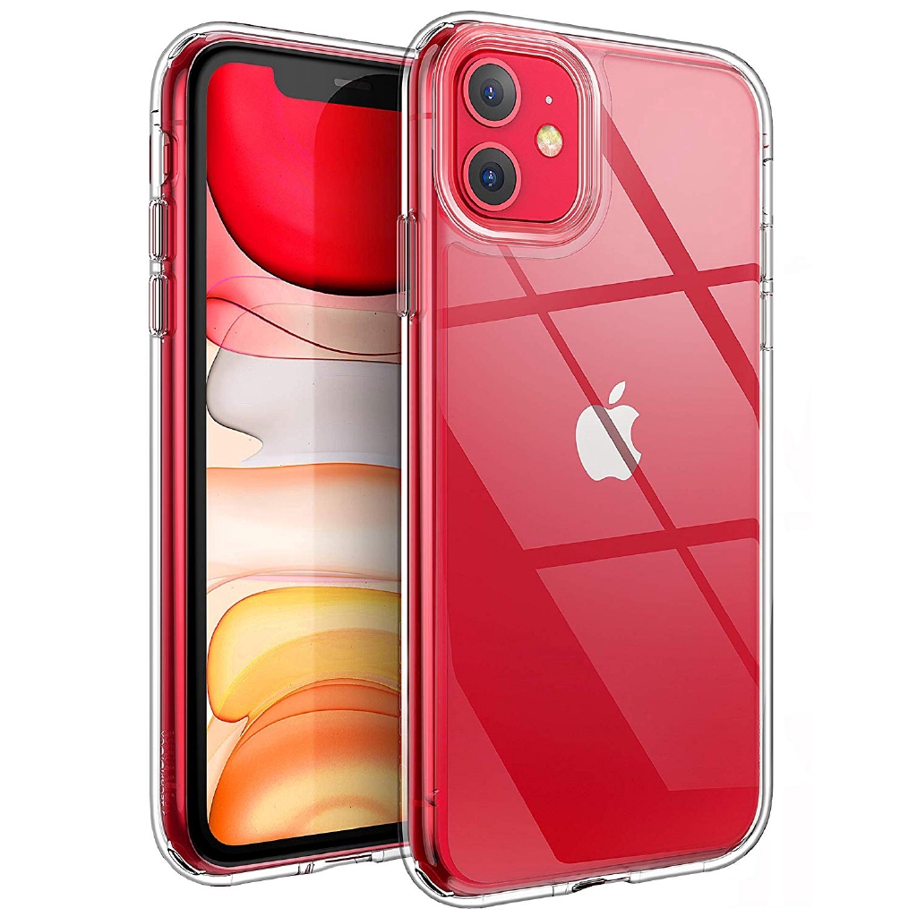 Slim Crystal Clear Soft TPU Case / Premium Flexible Silicone Protection Cover / Ultra-Thin Hybrid Transparent Case Designed For Apple iphone 11,11Pro,11ProMax,iphone X,XS,XR,XSMAX,Iphone 6,6s,6SPlus,7,8,8Plus