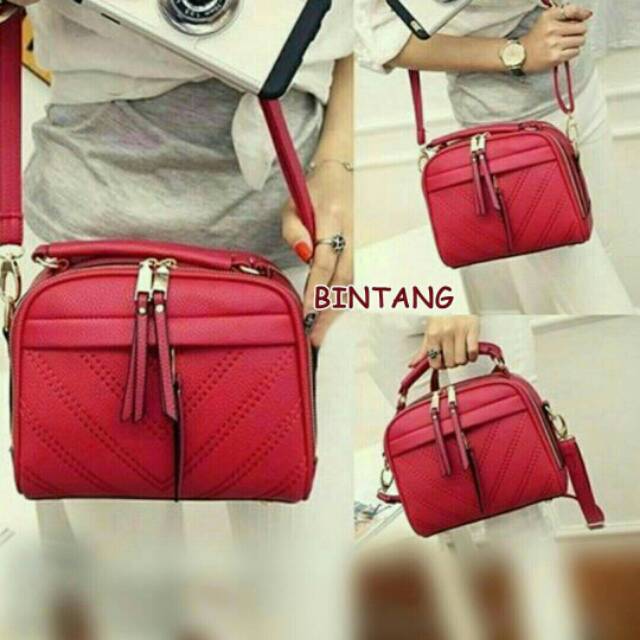 RULLY68_TAS SELEMPANG MILANO FASHION WANITA SLING BAG V STYLE KOREAN KEKINIAN TAS SLEMPANG