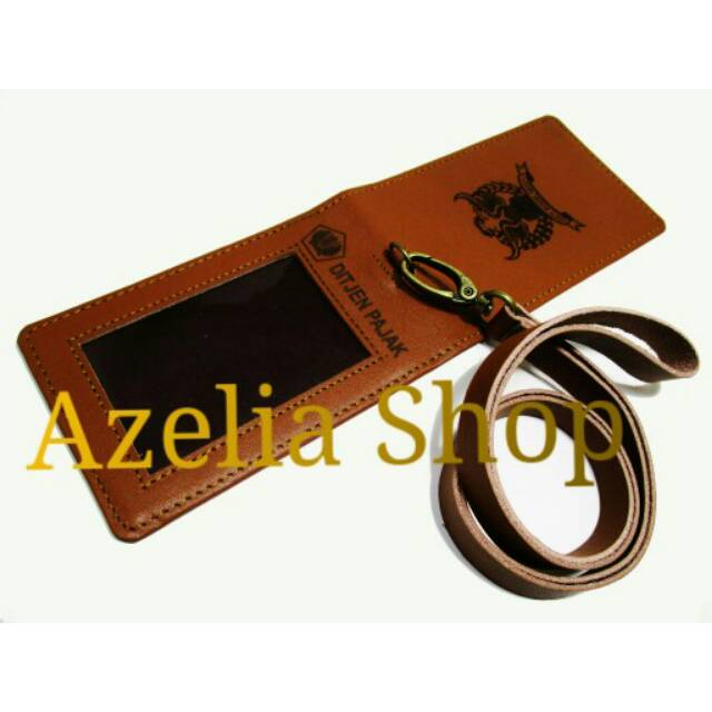 

Id card holder kulit logo pajak