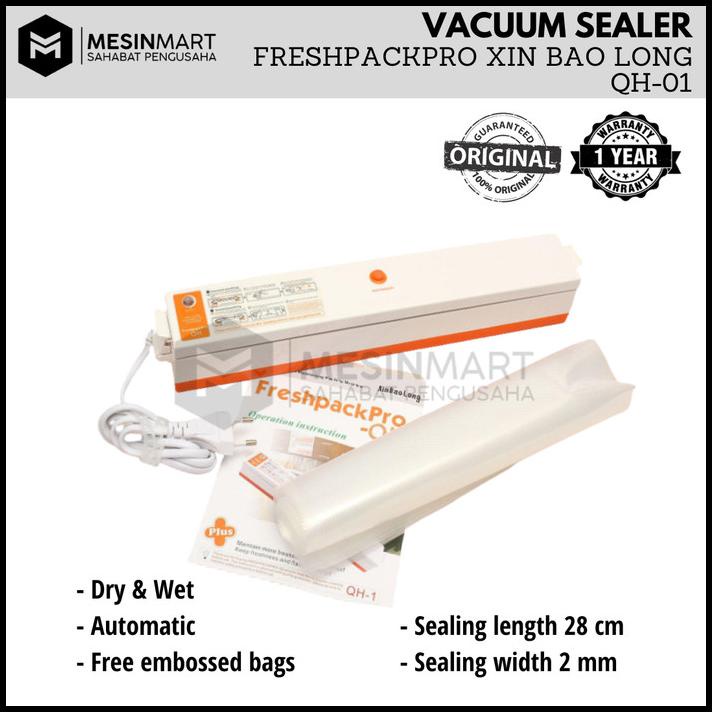 Vacuum Sealer Vakum Kering Basah Freshpackpro Xin Bao Long Ori Garansi