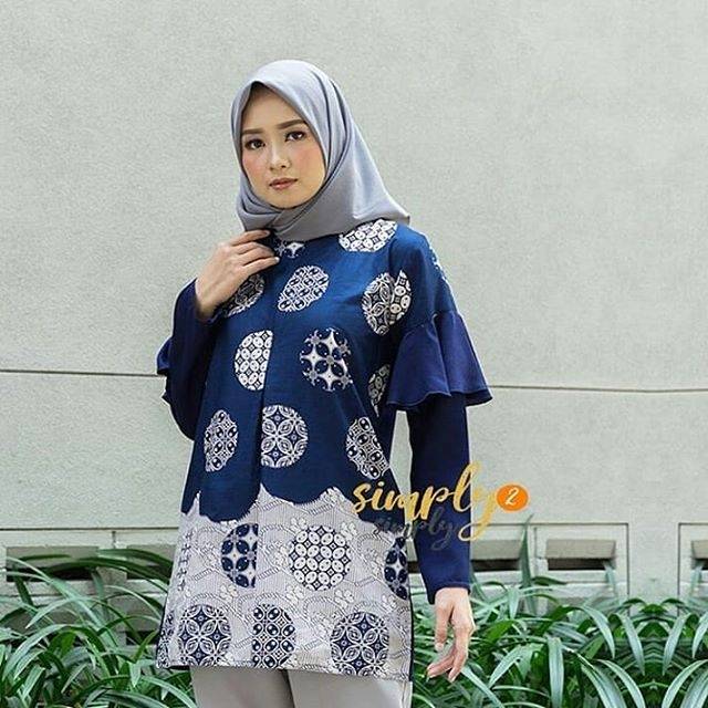 Simply2simply Slampard Ruffle Navy