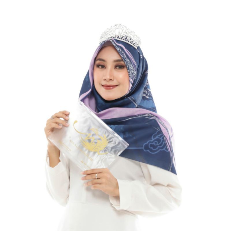 Jilbab Printing NK Jamrud Khatulistiwa by Nisaul Kamilah