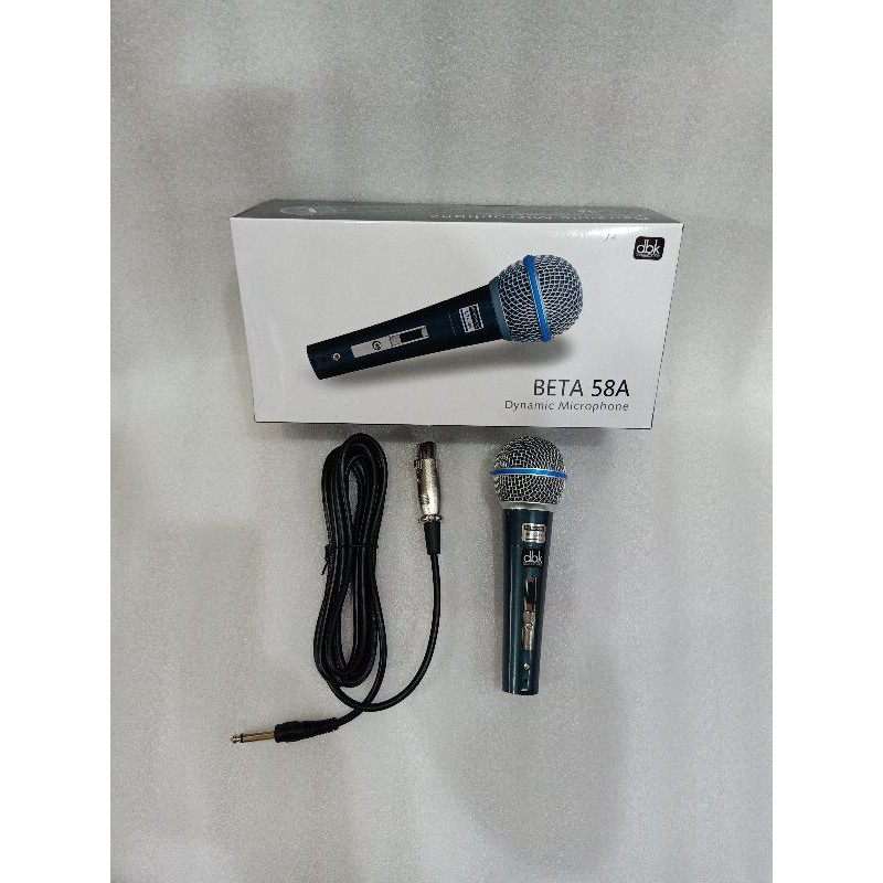 Microphone kabel dbk BETA 58A mikrofon dynamic