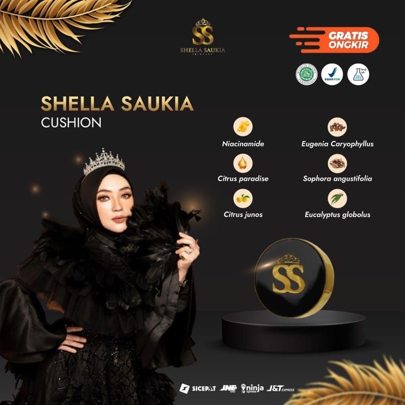 Cushion SS By Shella Saukia/Shella Saukia Skin Premium/Original