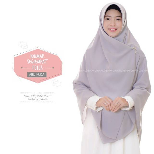 Hijab Segi Empat Wolfis Premium Termurah