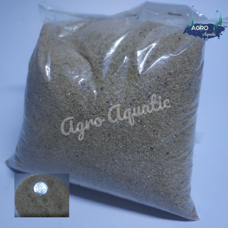 Pasir Silika Coklat 1kg Aquascape