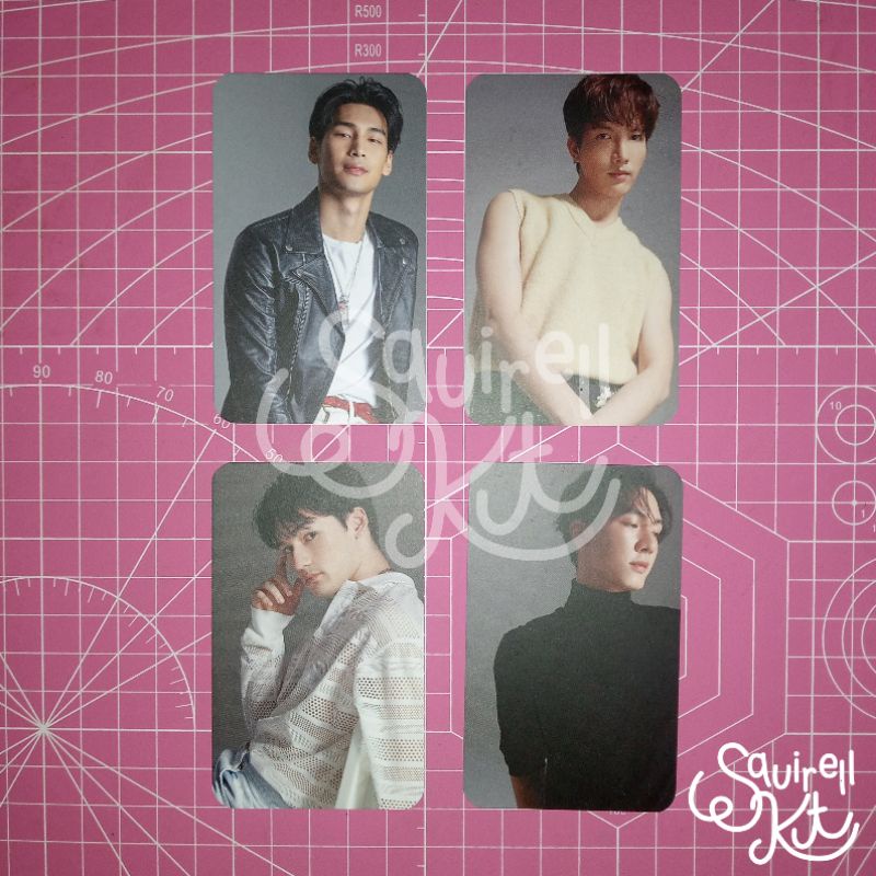 PC Photocard Premiere Set Kinnporsche Apo + Tong + Perth + Pong ตลาดนัดคินน์พอร์ช ตลาดนัดKinnPorsche
